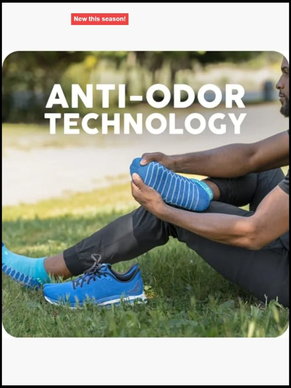 Unisex 3 Pack No Show Tab Athletic Running Socks